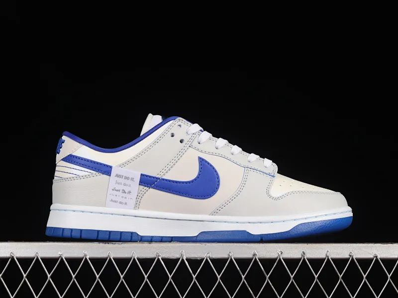 All categories Nk SB Dunk Series Nk SB Dunk Low Low-top sneakers Nk SB Dunk Low GS "Ivory Hyper Royal" Beige Blue 3M Reflective Dunk Series low-top casual sports skateboard shoes FB1841-110